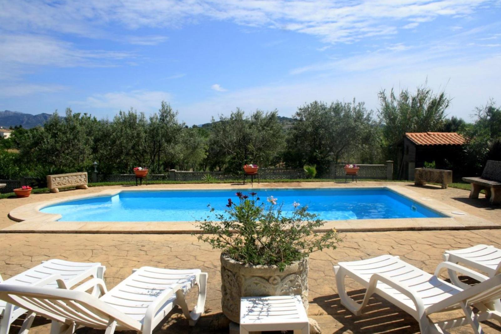 Finca Con Piscina Es Blanquer Guest House Ngoại thất bức ảnh